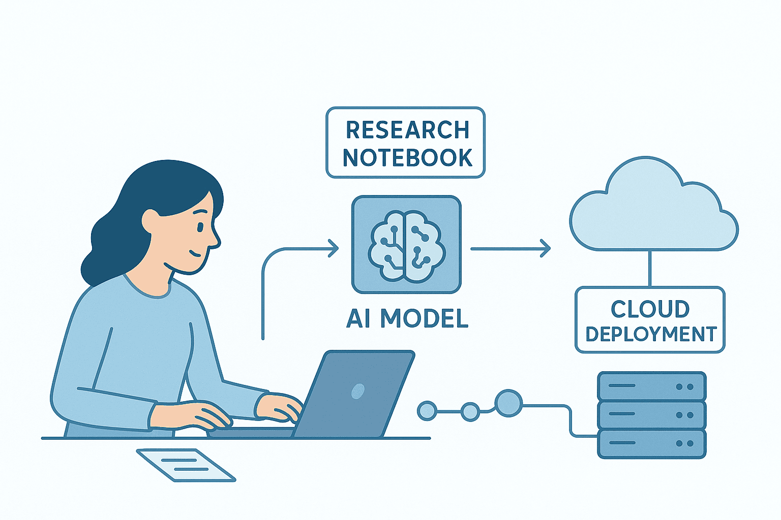 From Notebook to Production: The Real-World Path of an AI Model